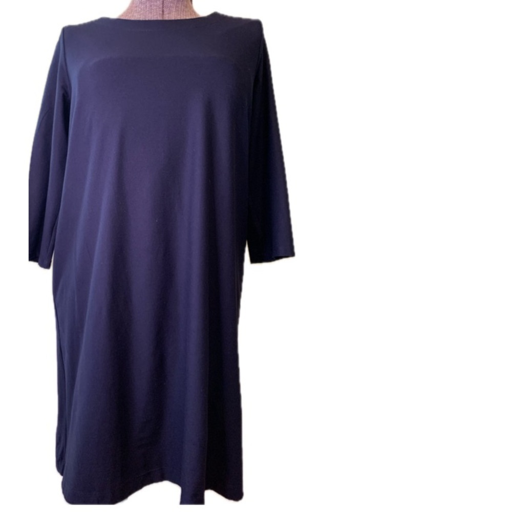 Eileen Fisher Navy Dress